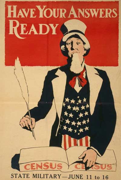 WWI propaganda posters - Have Your Answers Ready for the State Census